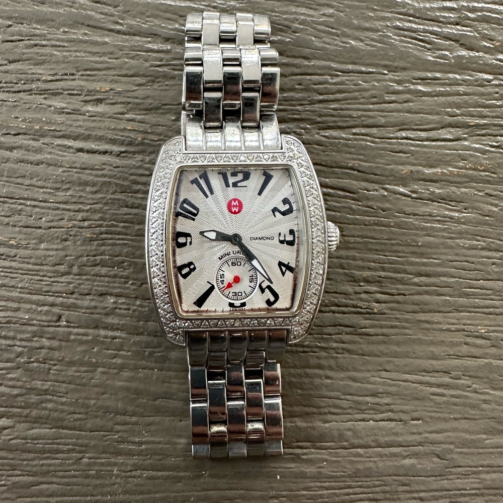 Michele mini urban watch 116 diamond .60 carats